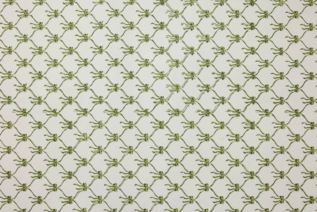 Bows Holly Green Holiday Gift Wrap
