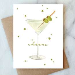 Martini Cheers, Abigail Jayne Design