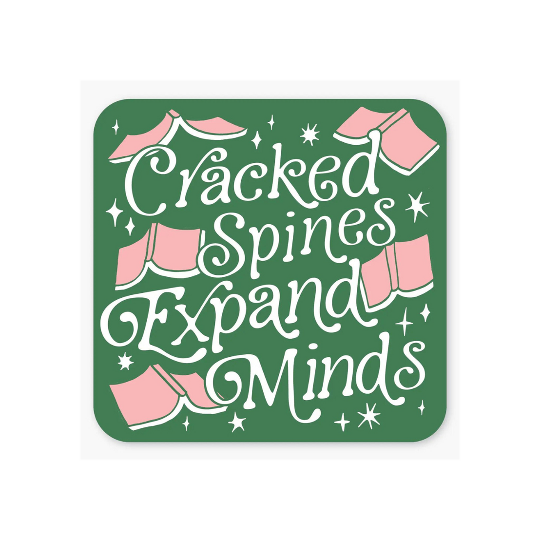 Cracked Spines Sticker