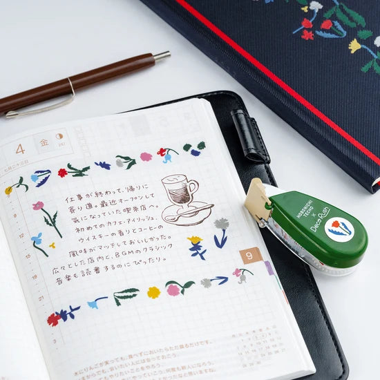Plus x Hobonichi: Deco Rush - Petit Bloom by Yoshie Watanabe