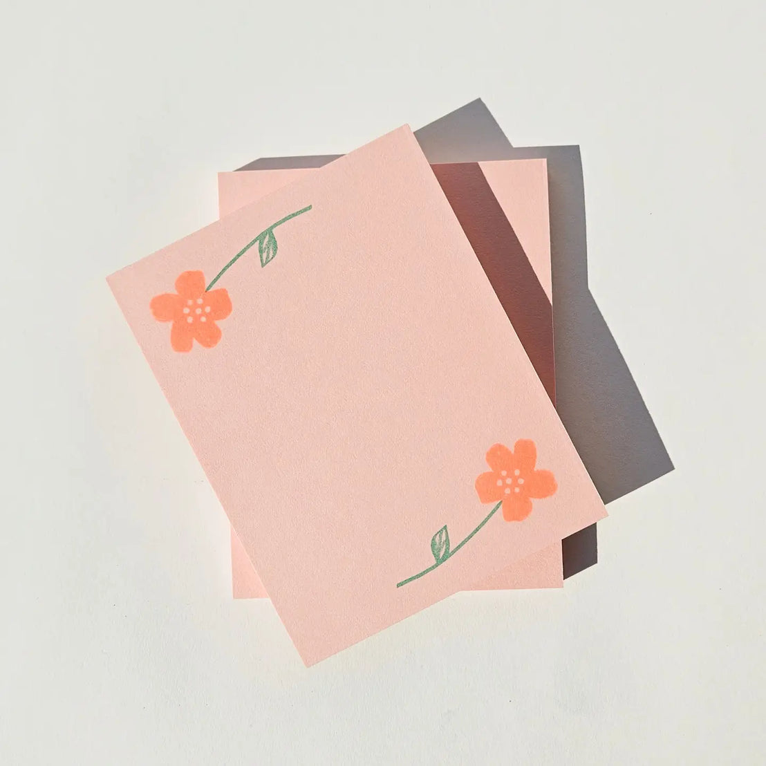 Flower Pair A2 Notepad