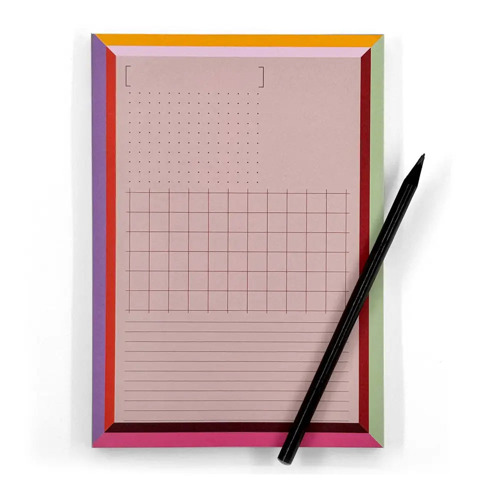 Frame Grid Dots Notepad