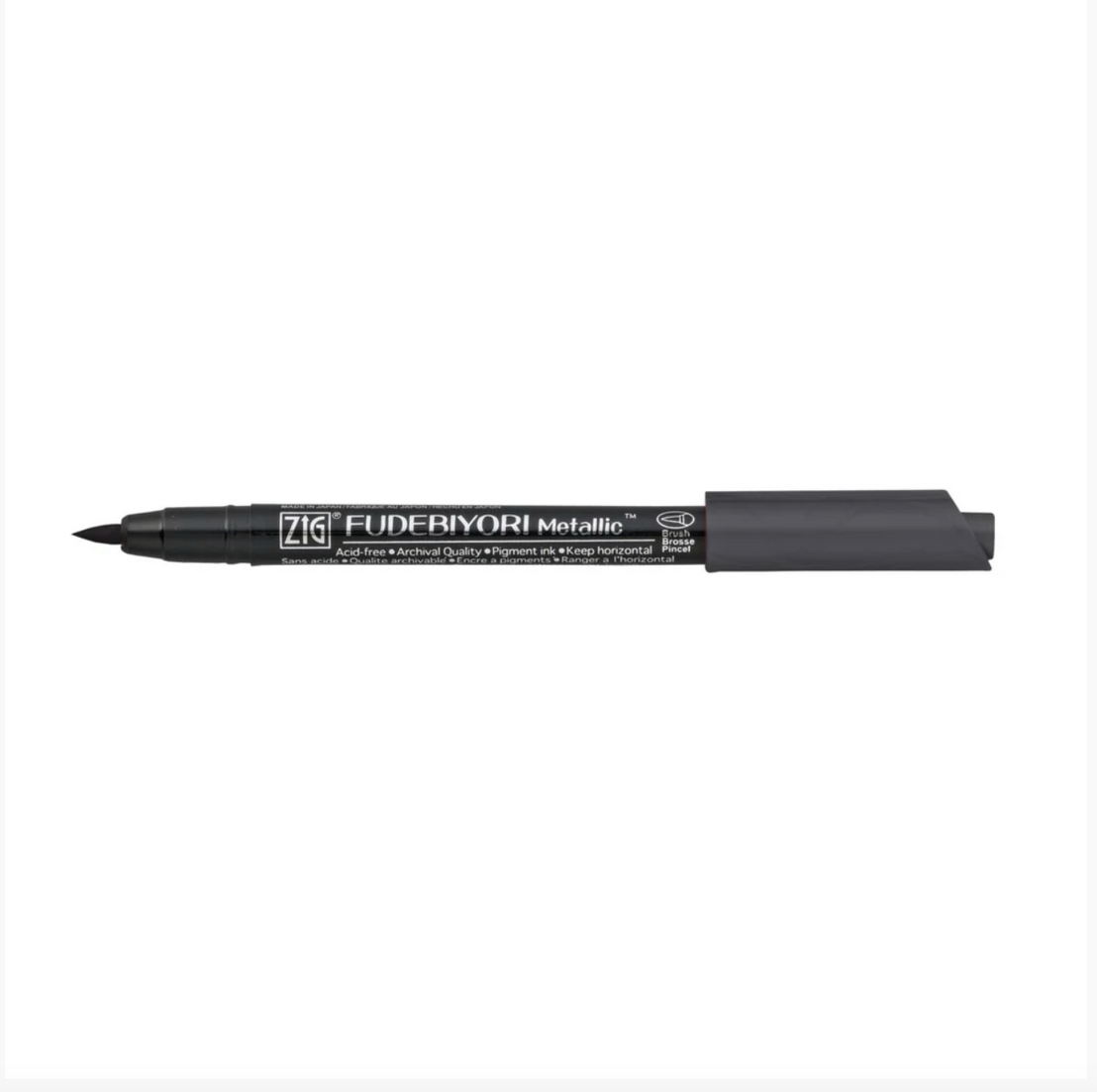 Zig Kuretake Fudebiyori Metallic Brush Pen