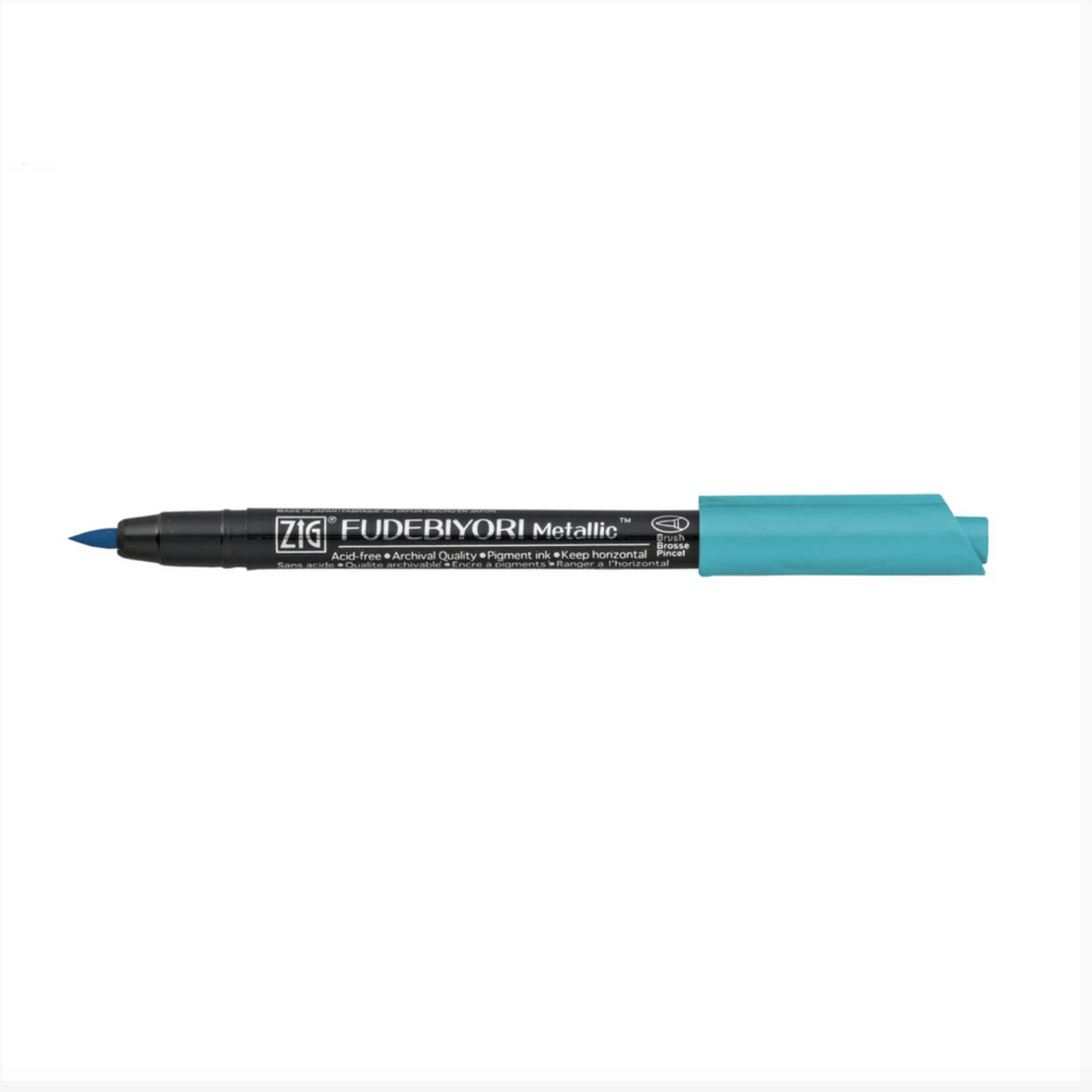 Zig Kuretake Fudebiyori Metallic Brush Pen