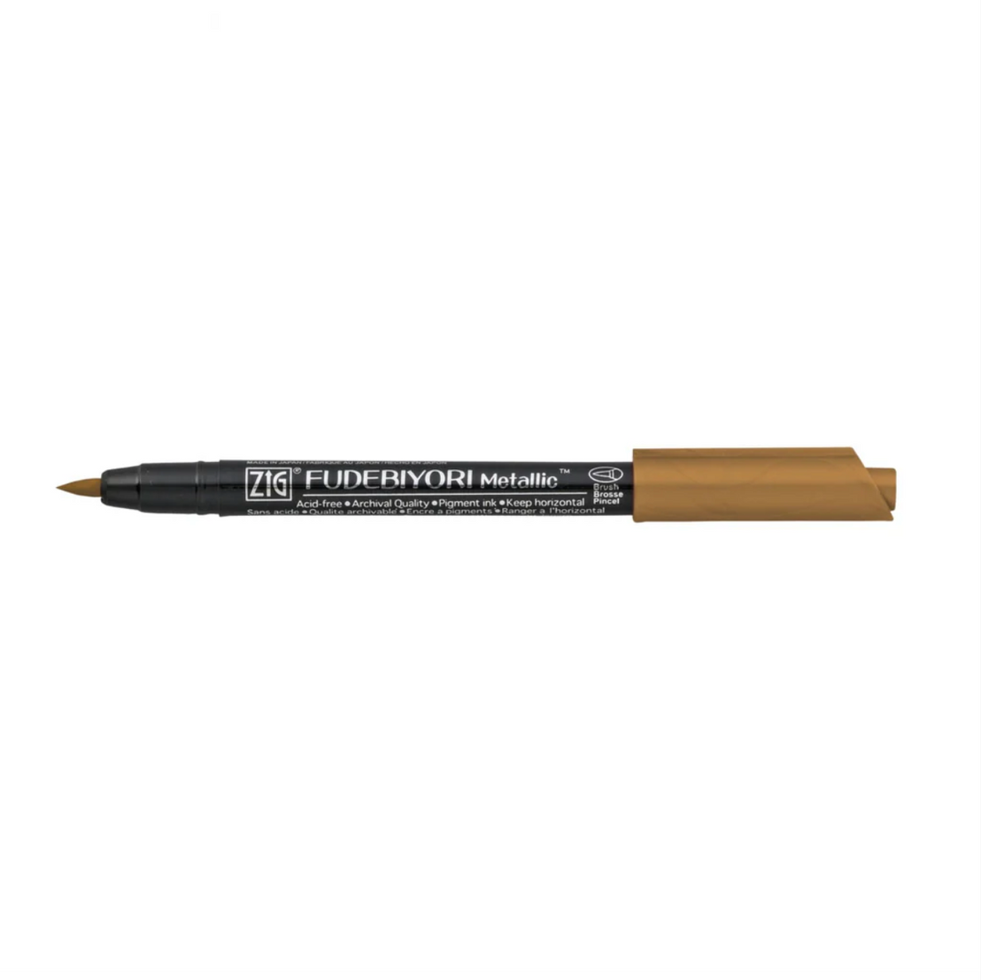 Zig Kuretake Fudebiyori Metallic Brush Pen