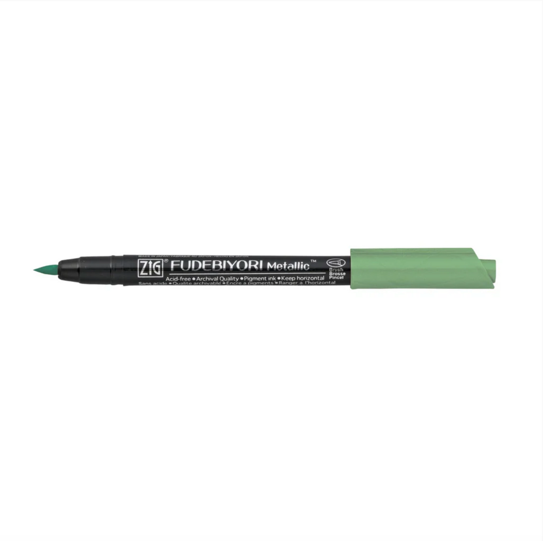 Zig Kuretake Fudebiyori Metallic Brush Pen