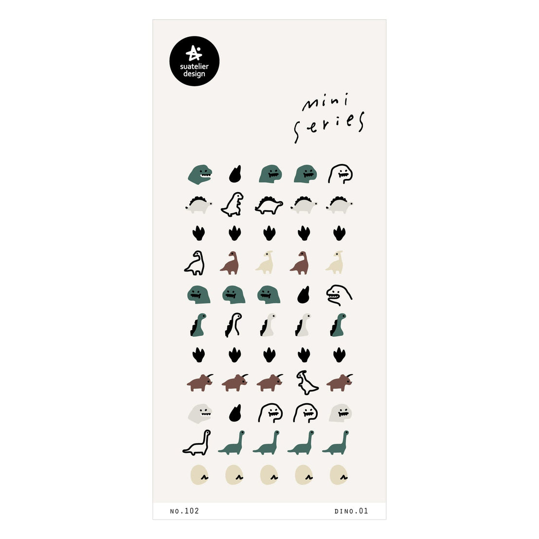 Dino.01 Sticker Sheet
