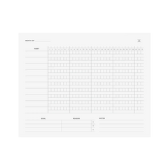 Habit Tracker Notepad, Appointed