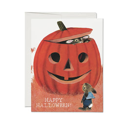 Halloween Pumpkin, Red Cap Cards