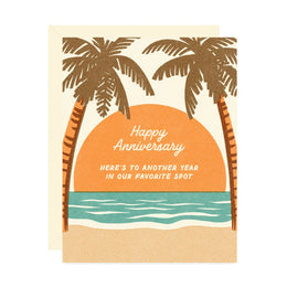 Happy Anniversary Sunset, Wallflower Paper