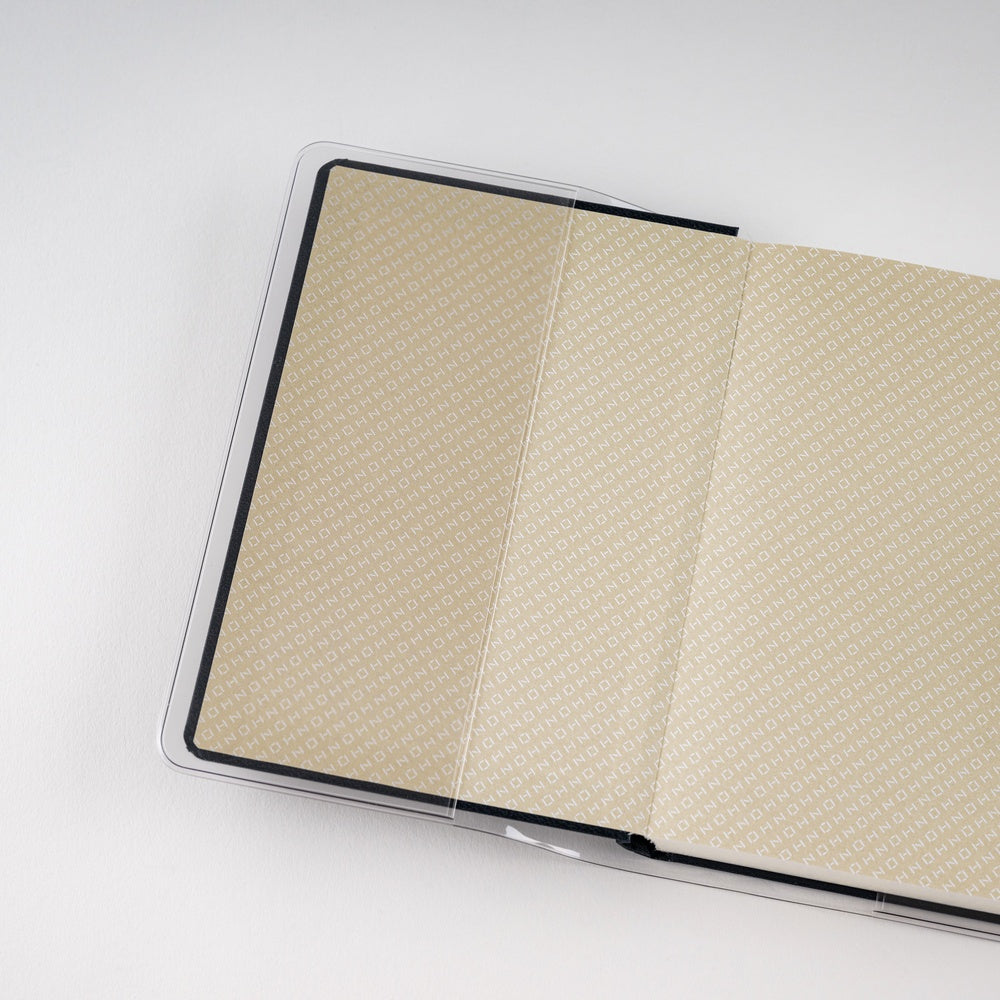 Hobonichi Clear Cover on Cover for HON A6 Size
