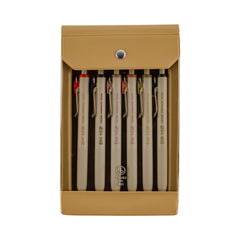 Hobonichi TSUKI no IRO Uniball Jan-June Pen Set