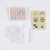 Hobonichi Unsodo Bijutsukai Mini Letter Set