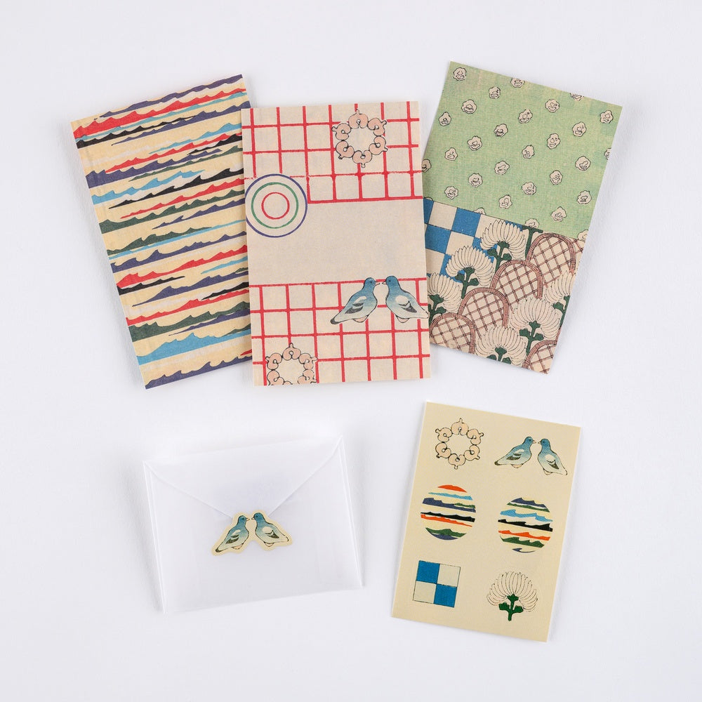 Hobonichi Unsodo Bijutsukai Mini Letter Set