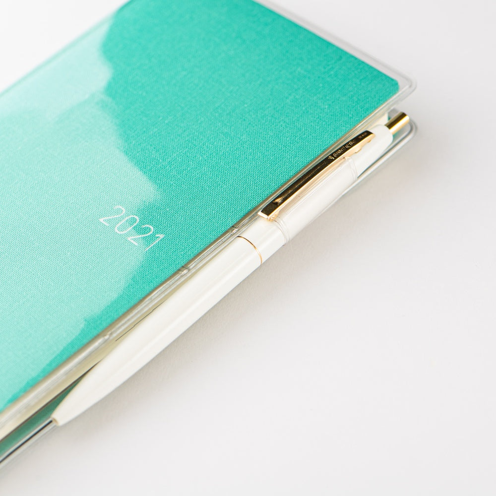 Hobonichi 2026 Weeks Clear Cover on Cover