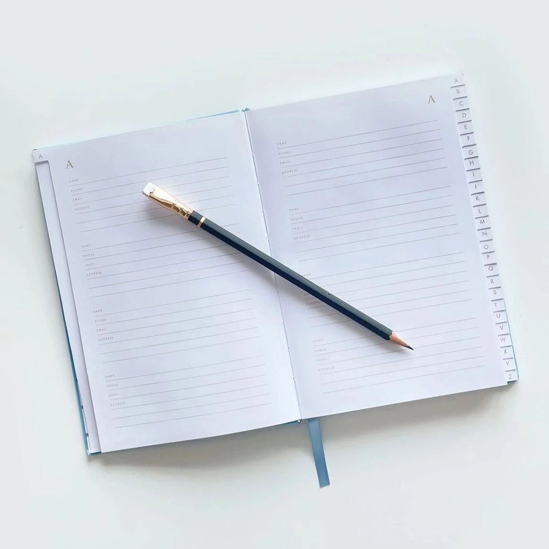 Blue Houses Address Book