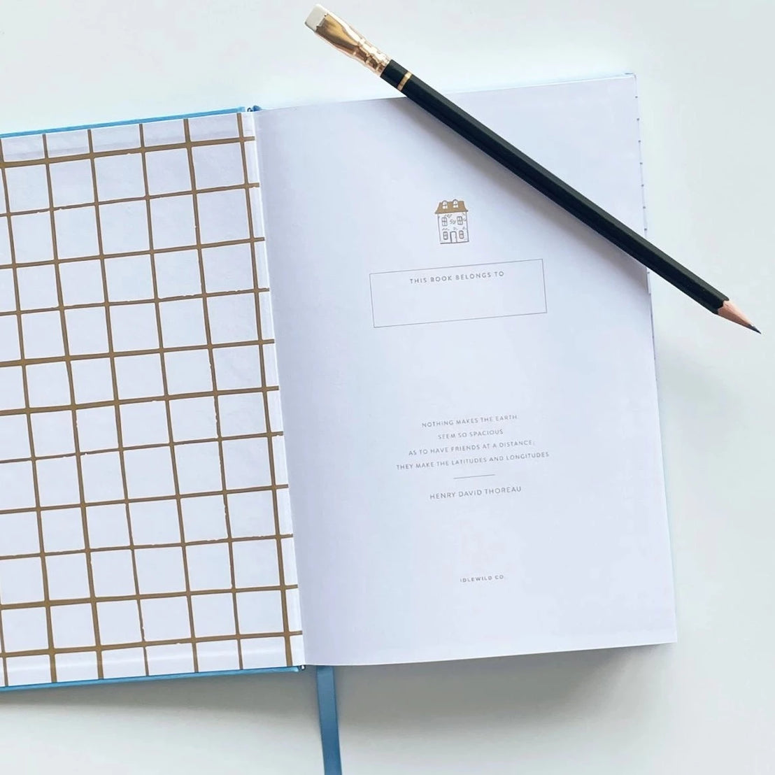 Blue Houses Address Book