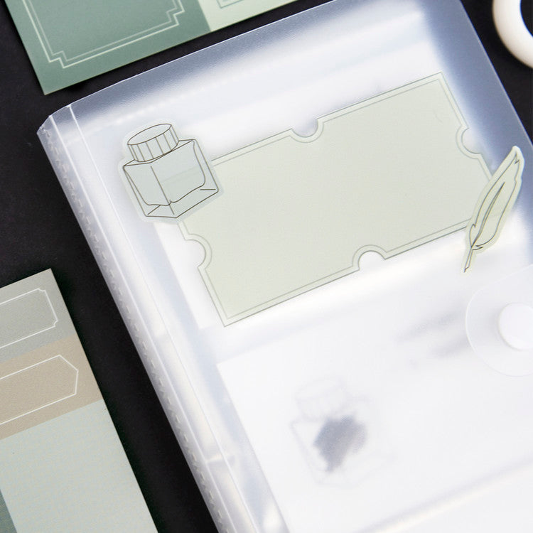 Transparent Color Chart Card Binder