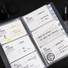 Transparent Color Chart Card Binder