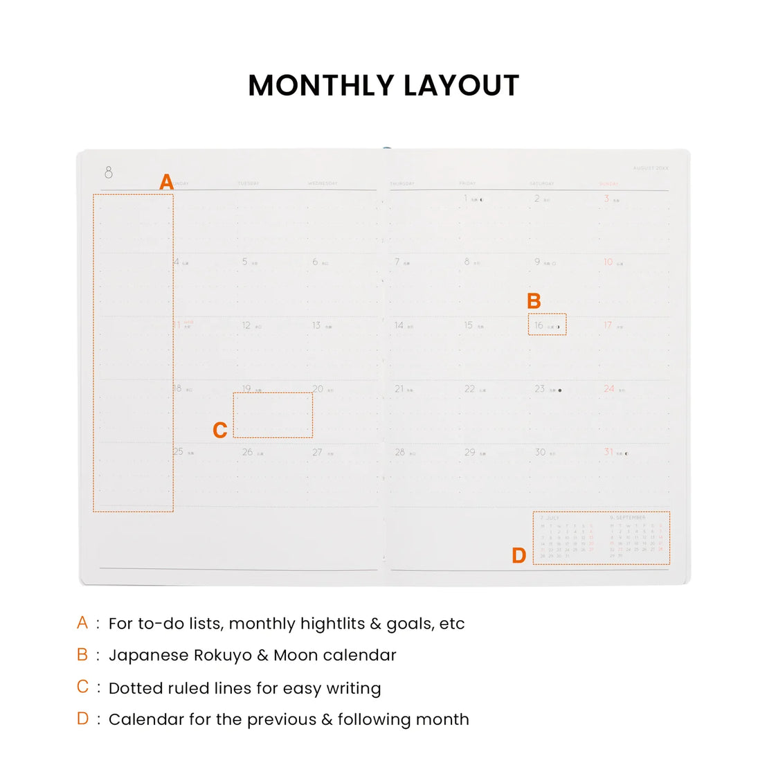 2027 Katy B6 Weekly Planner | Light Blue