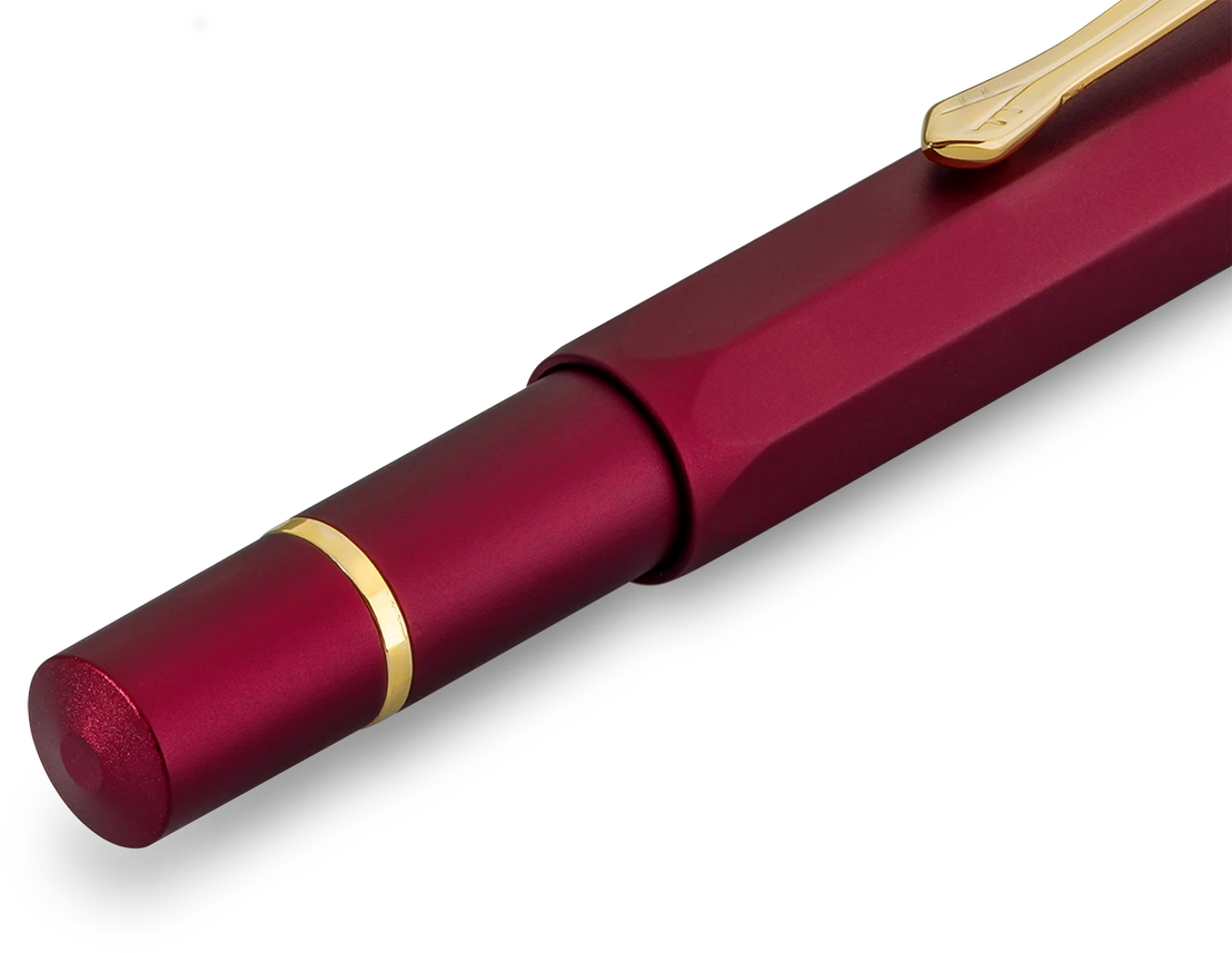 Kaweco Bordeaux Piston Sport AL Solo Fountain Pen