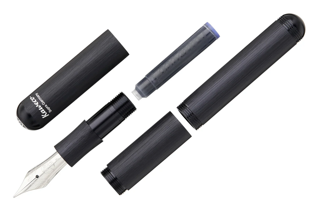 Kaweco Supra Black AL Fountain Fountain Pen