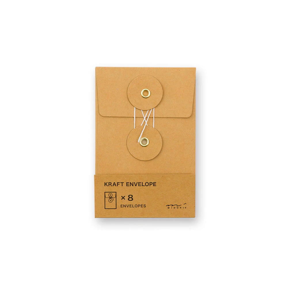Small Kraft Envelope w/ String, Traveler's Company