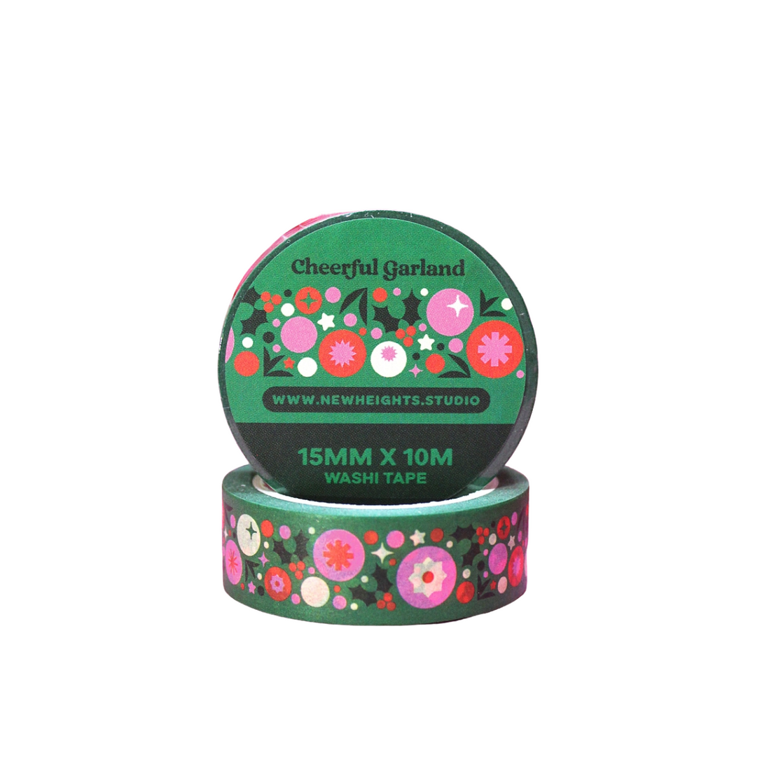 Cheerful Garland Holiday Washi Tape
