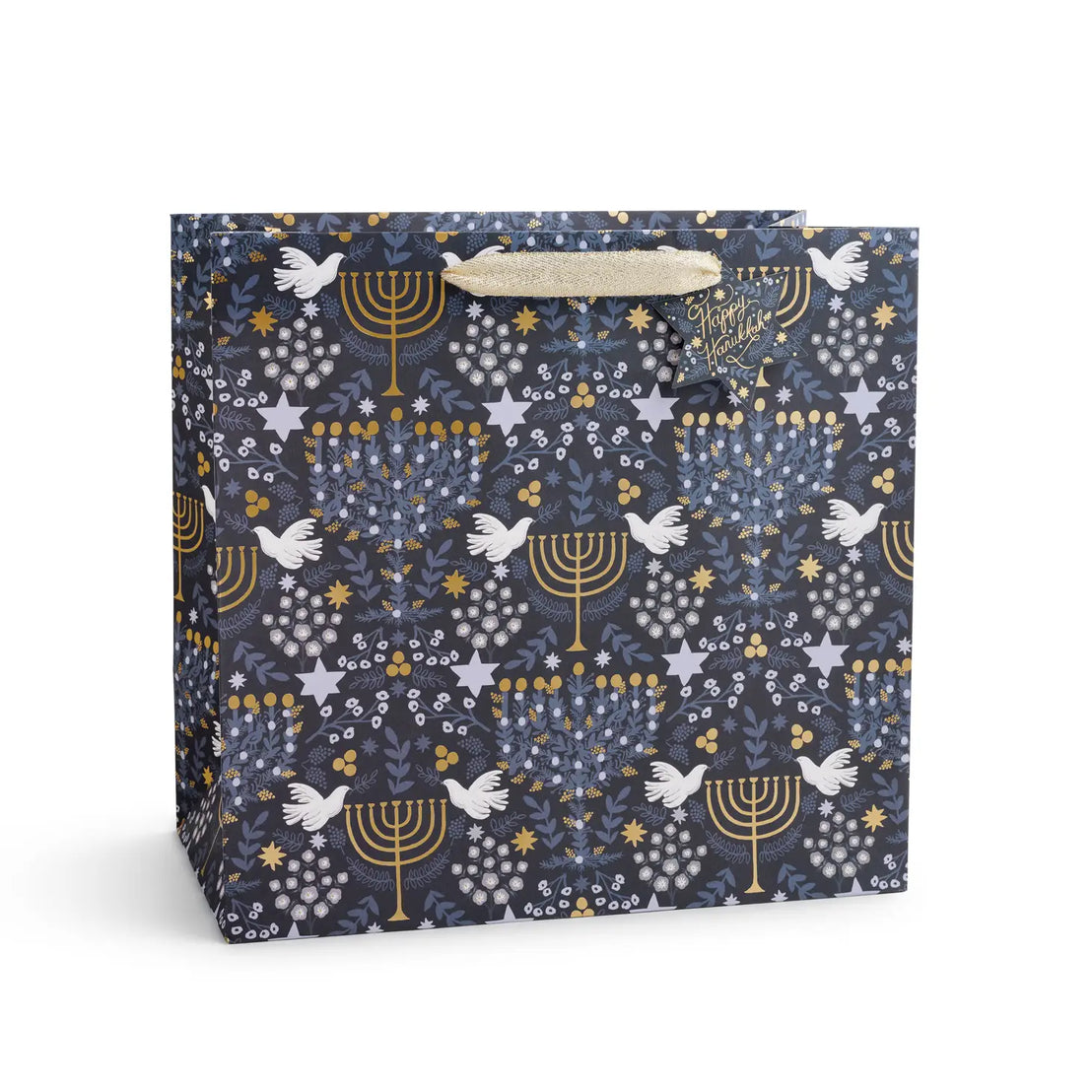 Laurel Menorah Gift Bag