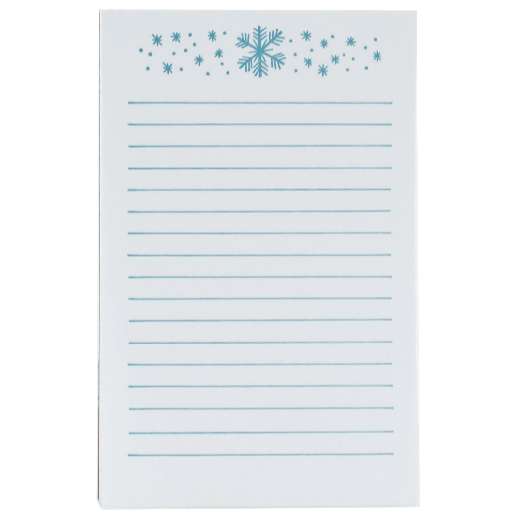 Snowflakes Notepad