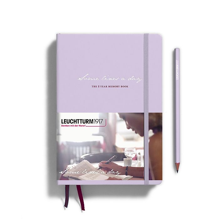 Leuchtturm1917 Some Lines A Day: 5 Year Memory Book