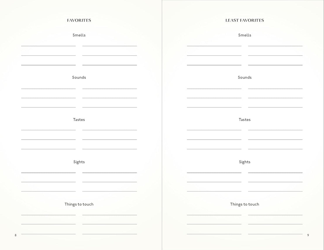 Listography Journal: My Life in Lists