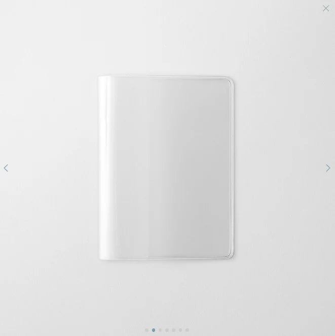 Midori A6 MD Notebook Clear Cover