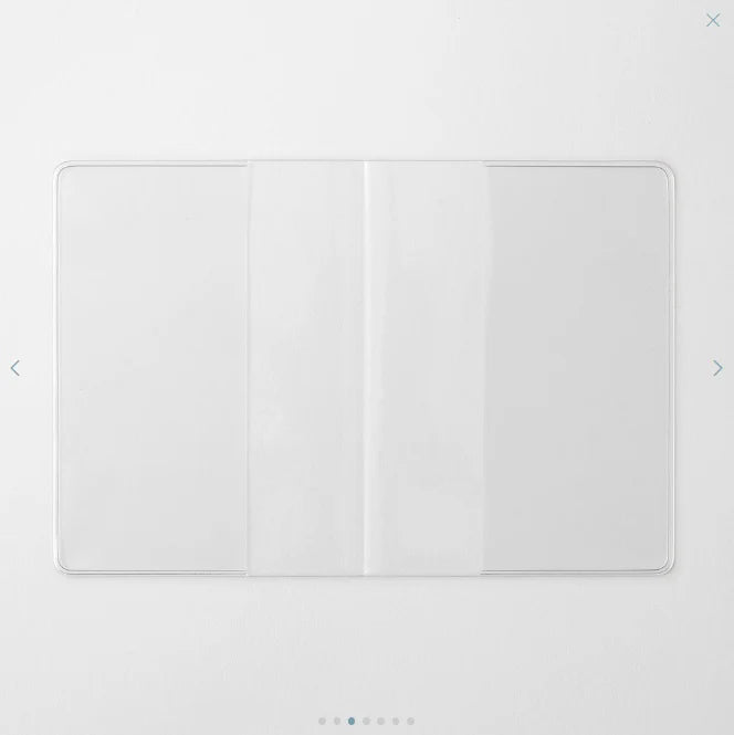 Midori A6 MD Notebook Clear Cover