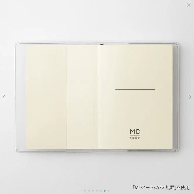 Midori A6 MD Notebook Clear Cover