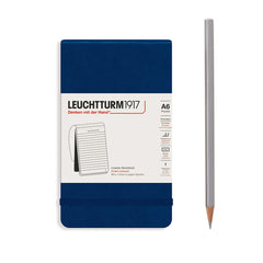 Leuchtturm1917 A6 Ruled Notepad | Navy