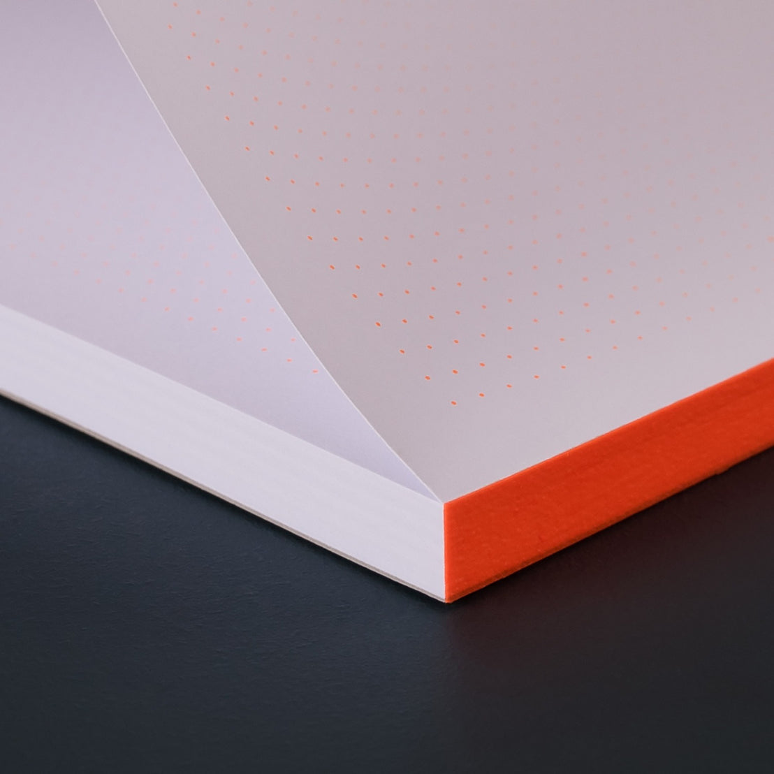 A4 Dots Orange Notepad
