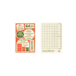 2027 Passport Plastic Sheet, Traveler's Company