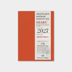 2027 Passport Monthly Refill, Traveler's Company