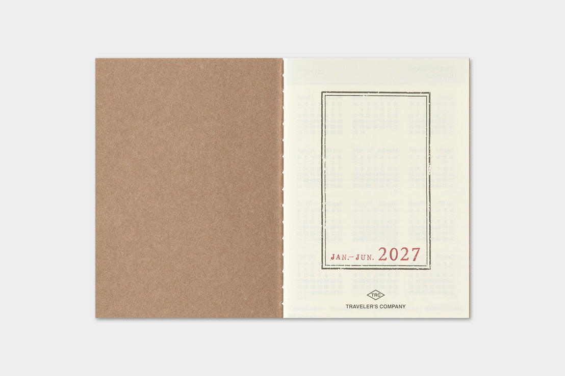 2027 Passport Weekly Refill, Traveler's Company