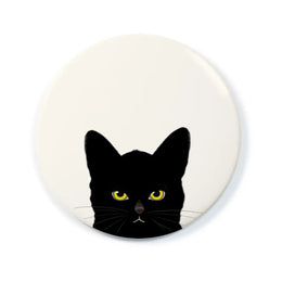 Peek-A-Boo Cat Pocket Mirror