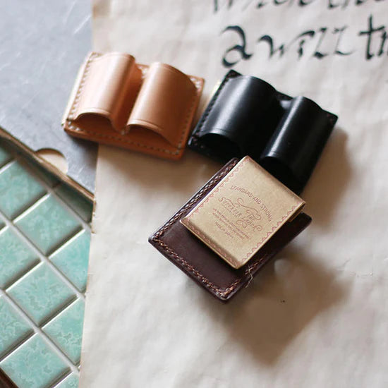 The Superior Labor Leather Clip Pen Holder