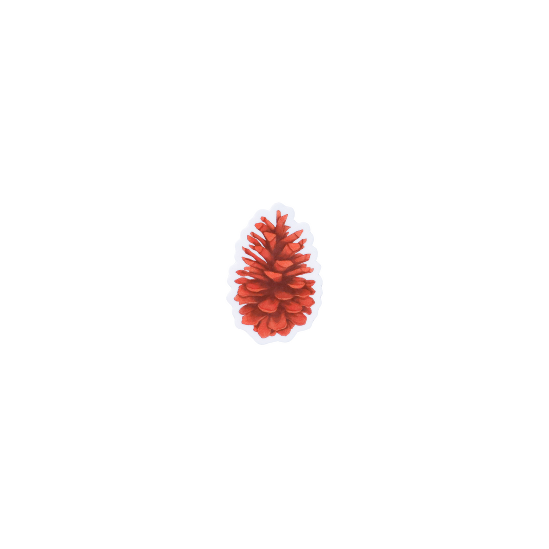 Mini Pinecone Sticker