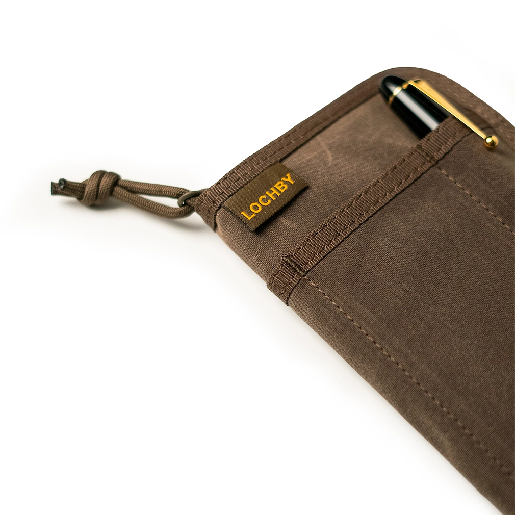 LOCHBY Brown Canvas Pocket Journal