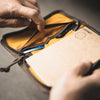 LOCHBY Brown Canvas Pocket Journal