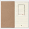 2027 Regular Weekly + Memo Refill, Traveler's Company