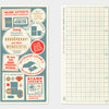 2027 Regular Plastic Sheet, Traveler's Company
