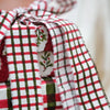 Red and Green Gingham Ribbon