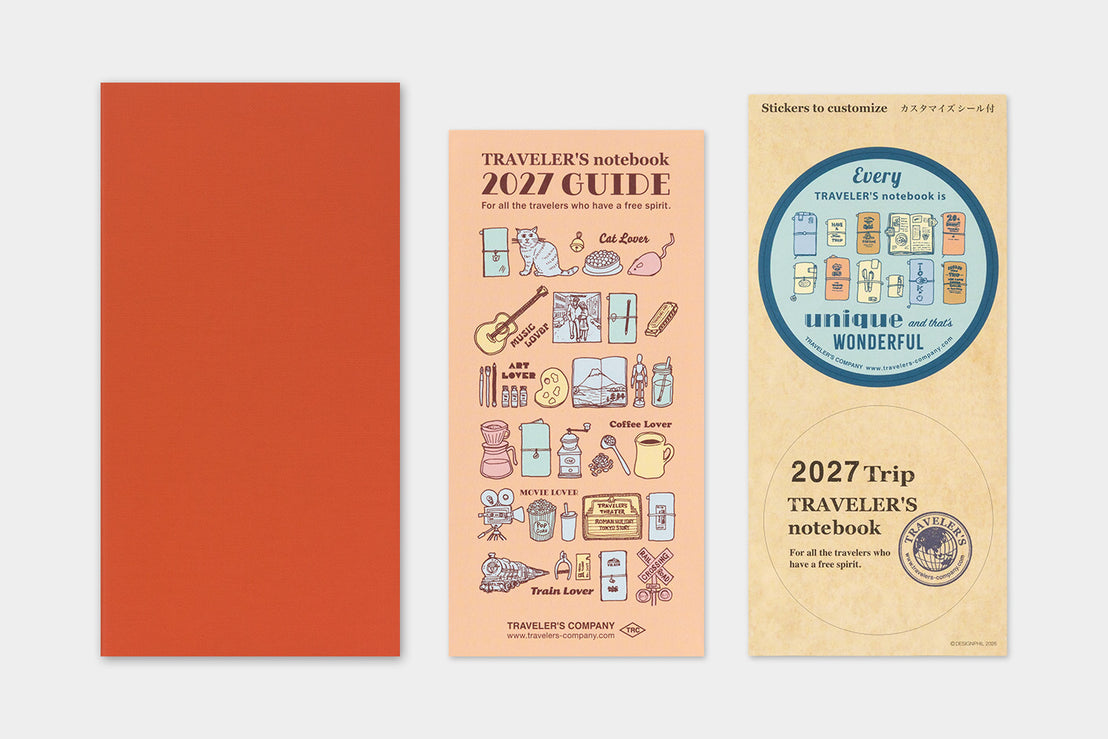2027 Regular Monthly Refill, Traveler's Company