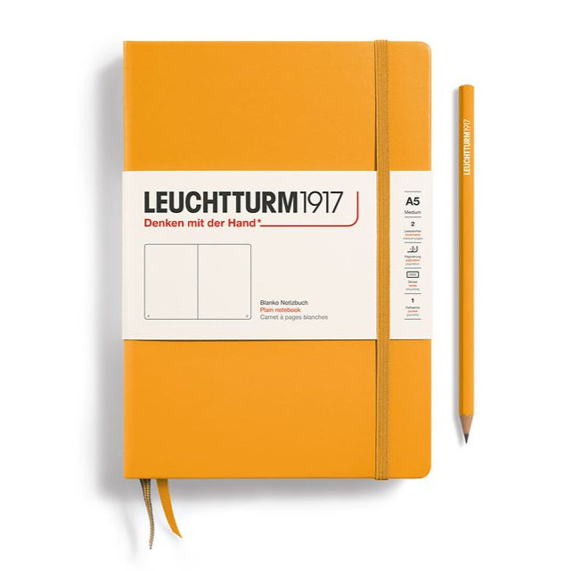 Leuchtturm1917 A5 Ruled Hardcover Notebook